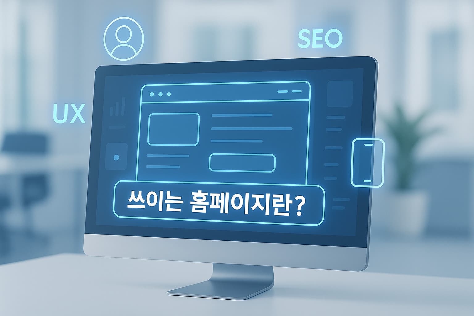 홈페이지제작업체가 말하는 ‘쓰이는 홈페이지’의 조건