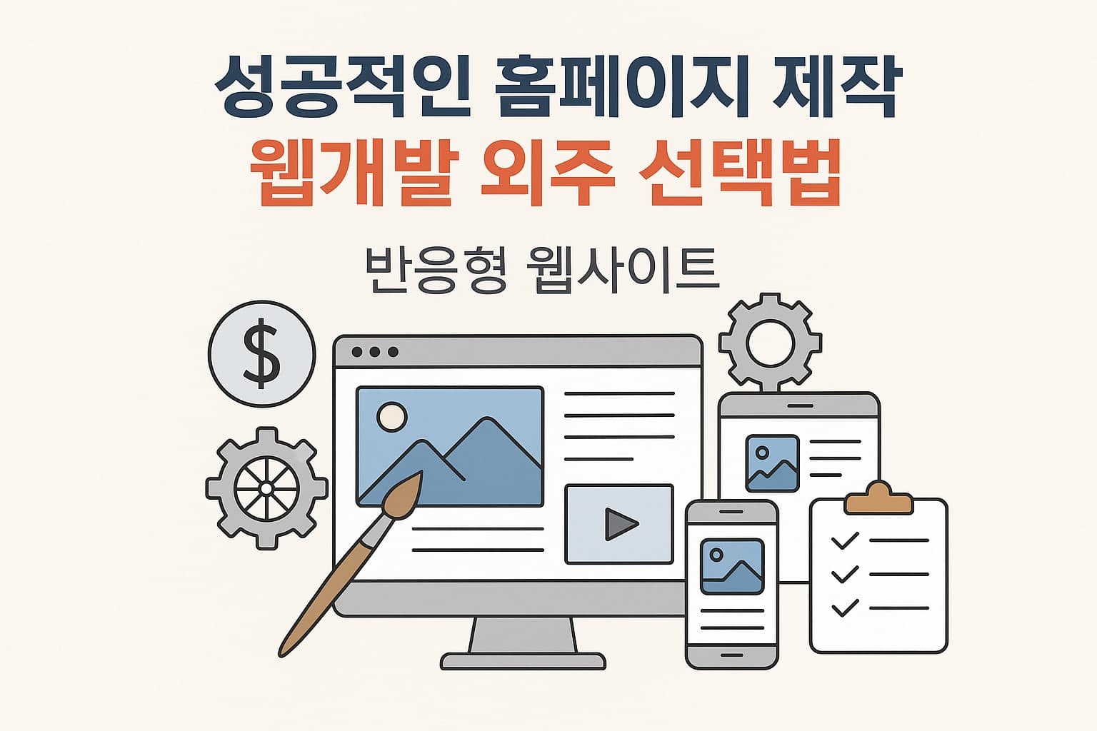 중소기업 홈페이지 제작업체 선정 필승 전략