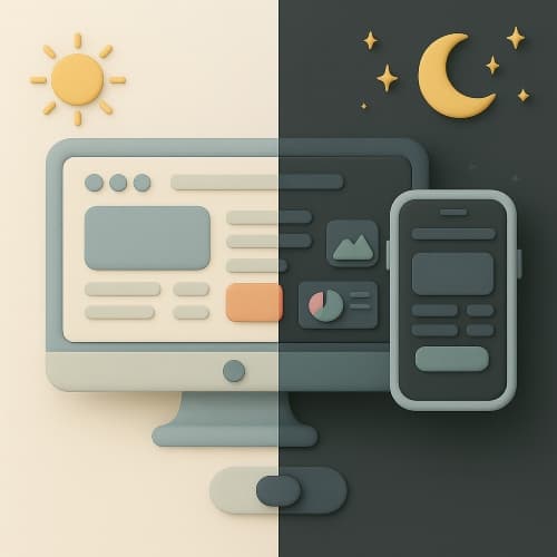 홈페이지 제작 트렌드 | 다크 모드 활용 전략 완벽 가이드